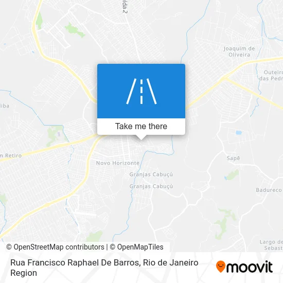 Rua Francisco Raphael De Barros map
