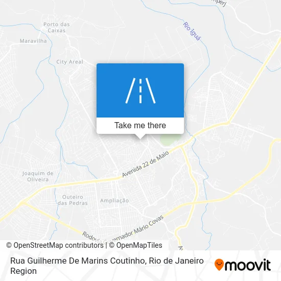 Rua Guilherme De Marins Coutinho map