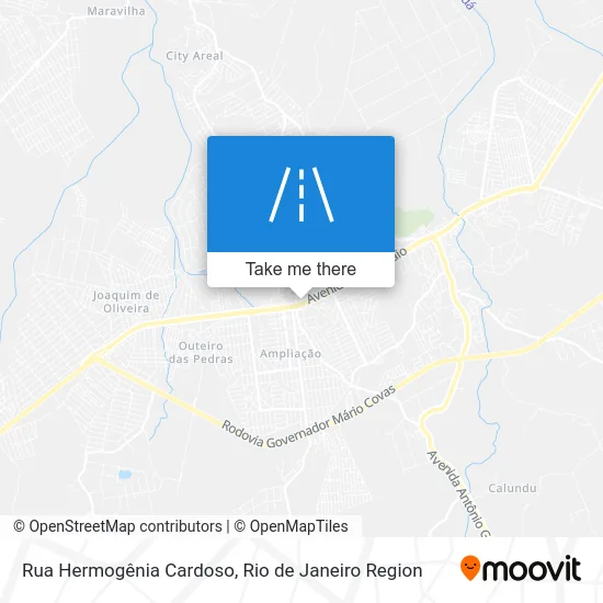 Rua Hermogênia Cardoso map