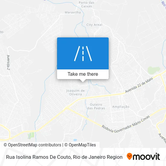 Rua Isolina Ramos De Couto map