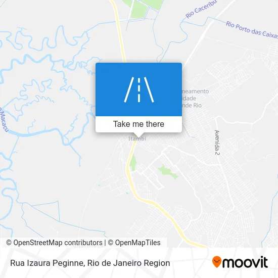 Rua Izaura Peginne map
