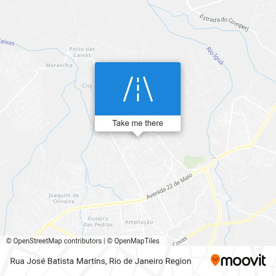 Rua José Batista Martins map