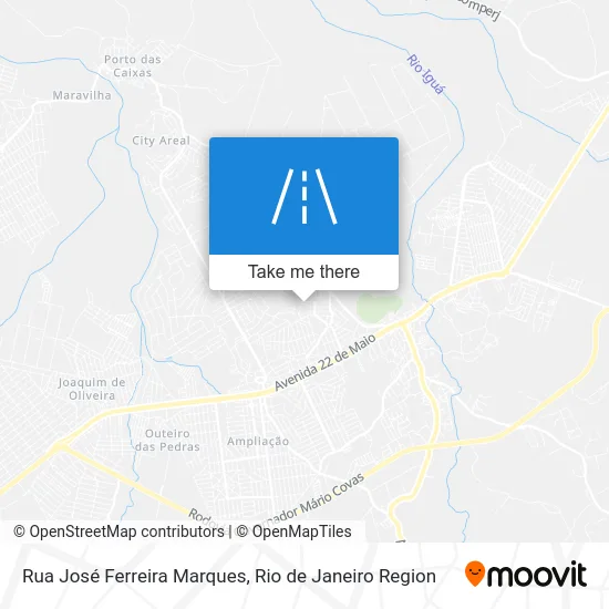 Rua José Ferreira Marques map