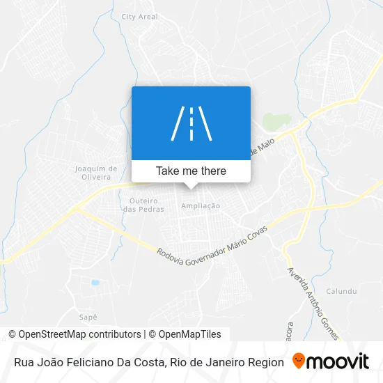 Rua João Feliciano Da Costa map