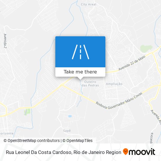 Rua Leonel Da Costa Cardoso map