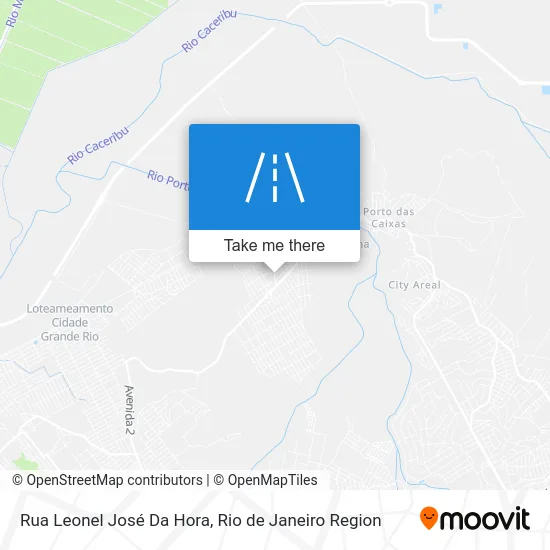 Rua Leonel José Da Hora map