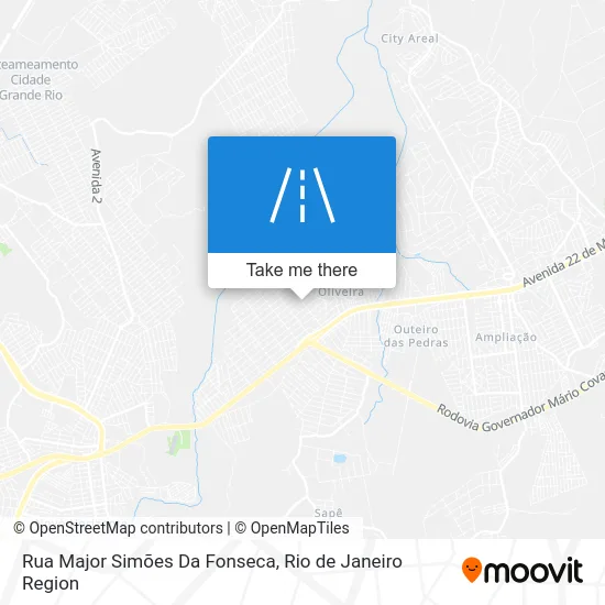 Rua Major Simões Da Fonseca map
