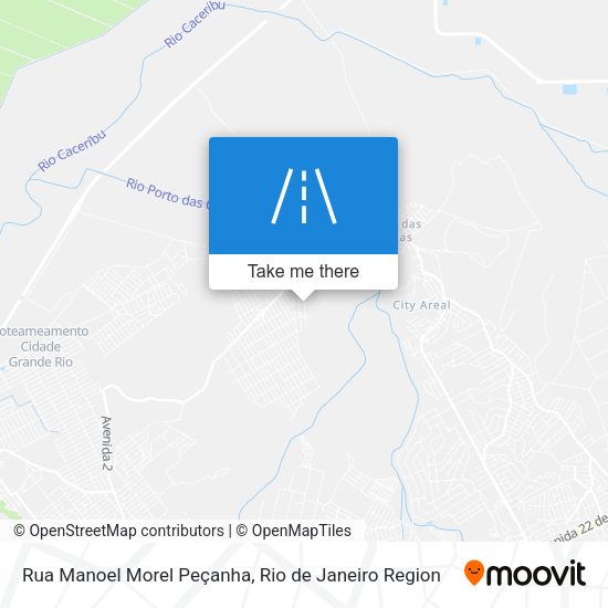 Rua Manoel Morel Peçanha map