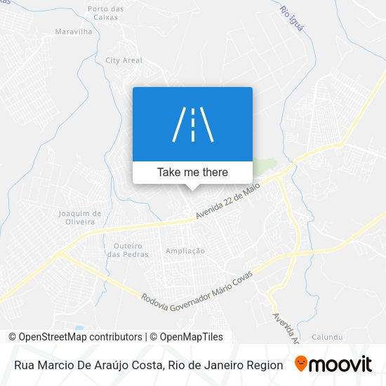 Rua Marcio De Araújo Costa map