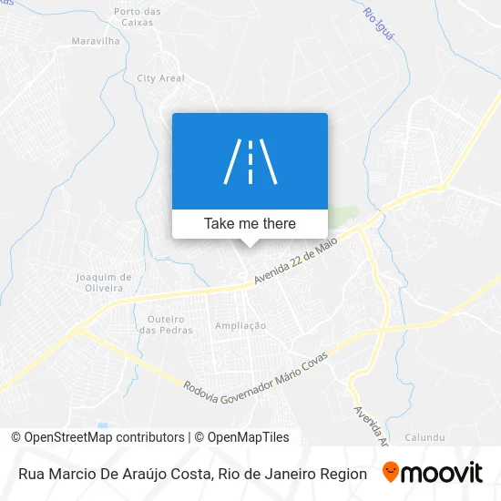 Rua Marcio De Araújo Costa map