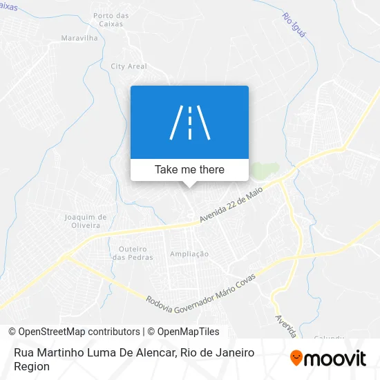 Rua Martinho Luma De Alencar map