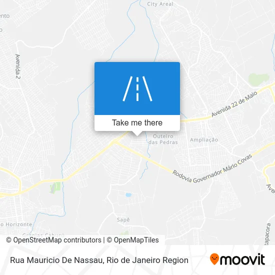 Rua Mauricio De Nassau map