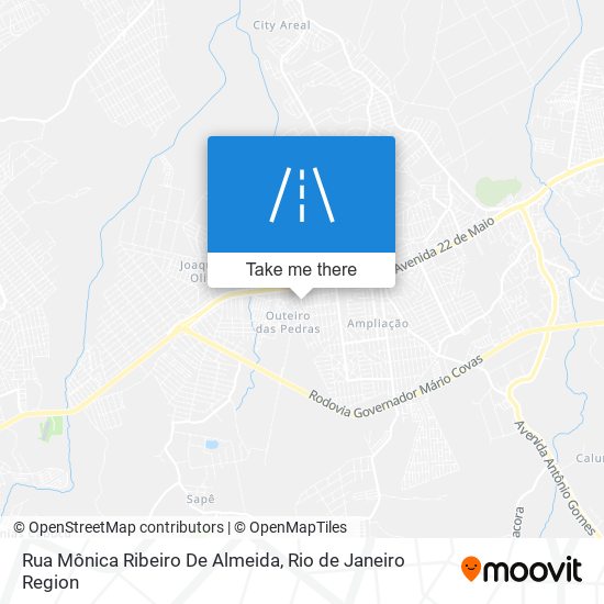 Rua Mônica Ribeiro De Almeida map