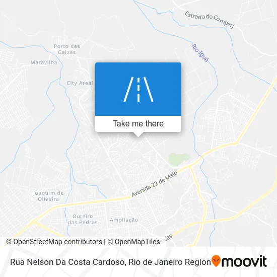 Rua Nelson Da Costa Cardoso map