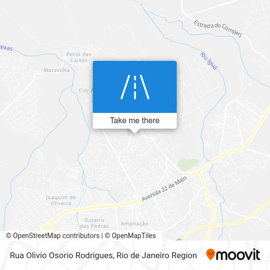 Rua Olivio Osorio Rodrigues map