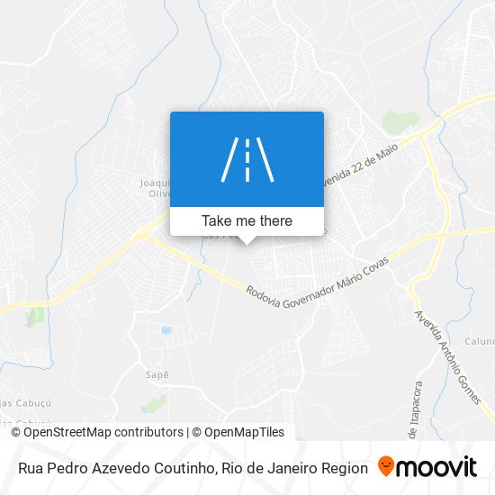 Rua Pedro Azevedo Coutinho map