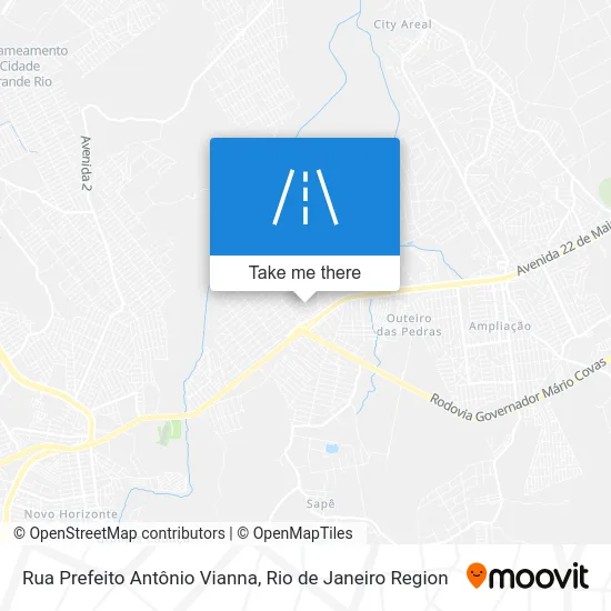 Rua Prefeito Antônio Vianna map