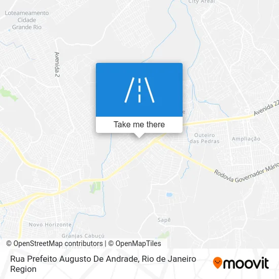 Rua Prefeito Augusto De Andrade map