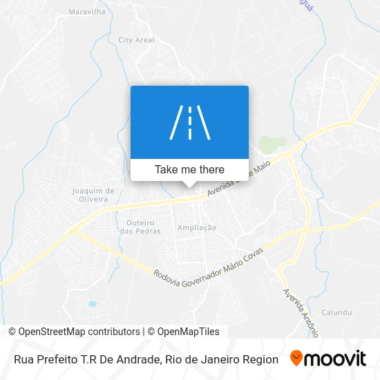 Rua Prefeito T.R De Andrade map