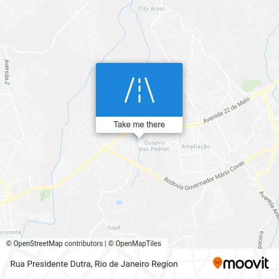 Rua Presidente Dutra map