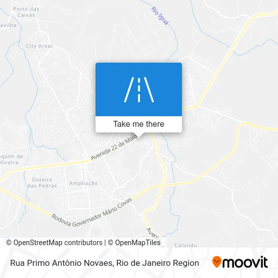 Rua Primo Antônio Novaes map
