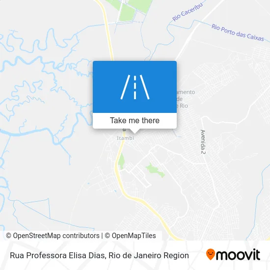 Rua Professora Elisa Dias map