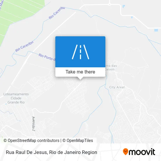 Rua Raul De Jesus map