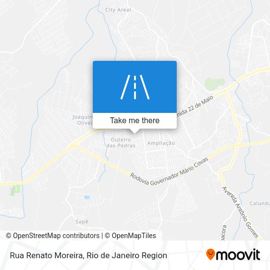 Rua Renato Moreira map