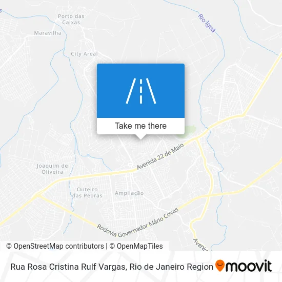 Rua Rosa Cristina Rulf Vargas map