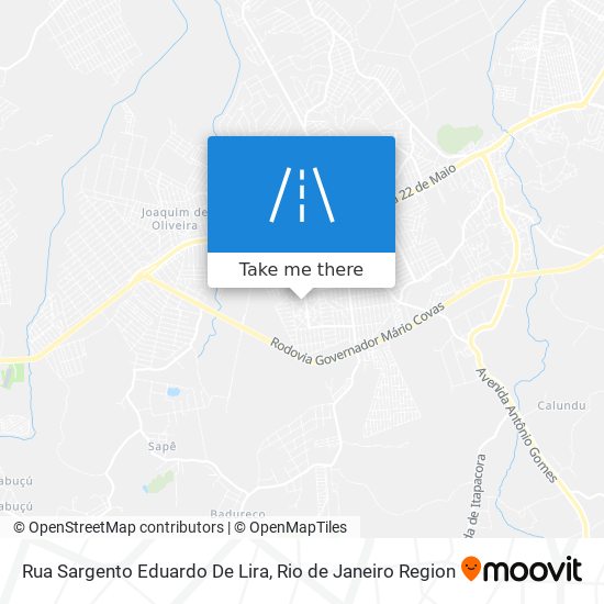 Mapa Rua Sargento Eduardo De Lira