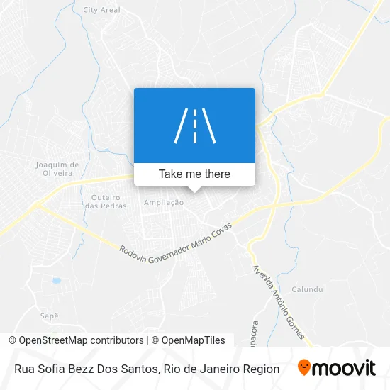Rua Sofia Bezz Dos Santos map