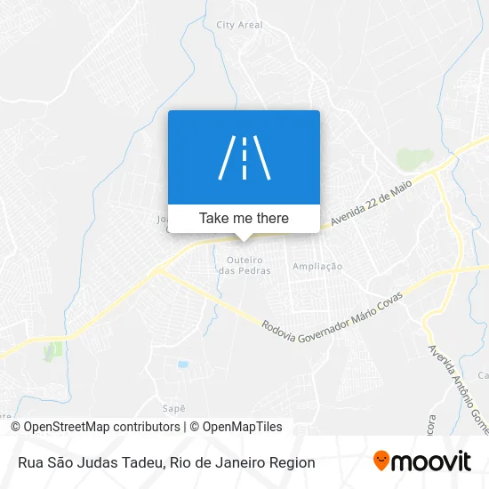 Rua São Judas Tadeu map