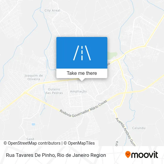 Rua Tavares De Pinho map