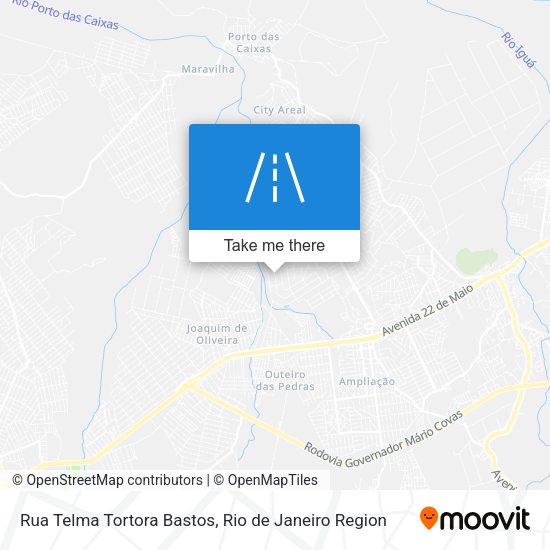 Rua Telma Tortora Bastos map