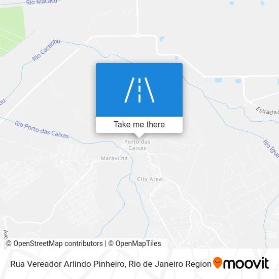 Rua Vereador Arlindo Pinheiro map