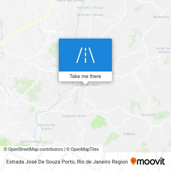 Estrada José De Souza Porto map