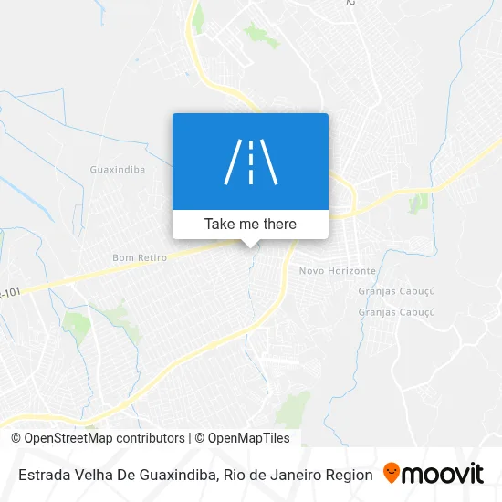 Estrada Velha De Guaxindiba map