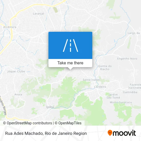 Rua Ades Machado map