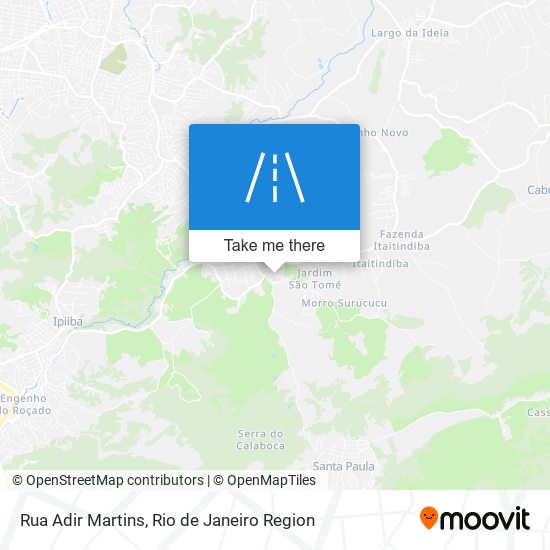 Rua Adir Martins map