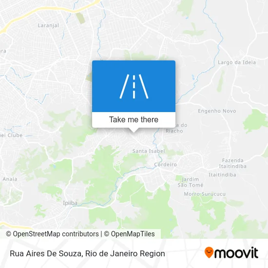 Rua Aires De Souza map