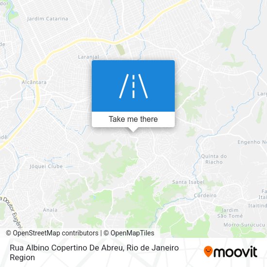 Rua Albino Copertino De Abreu map