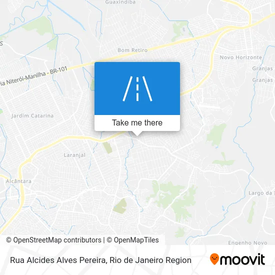 Rua Alcides Alves Pereira map