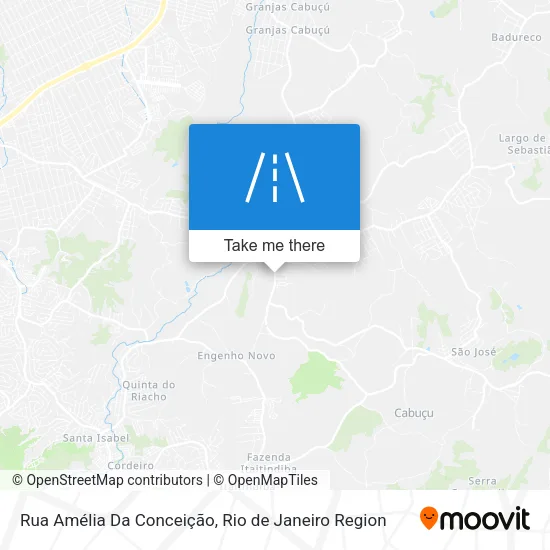 Rua Amélia Da Conceição map