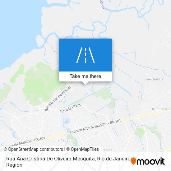 Rua Ana Cristina De Oliveira Mesquita map