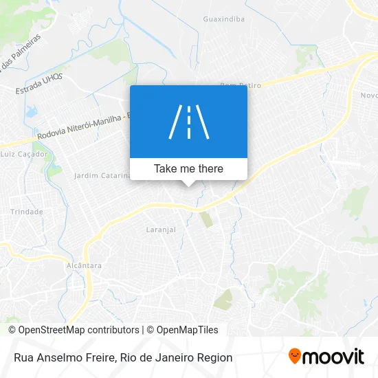 Rua Anselmo Freire map