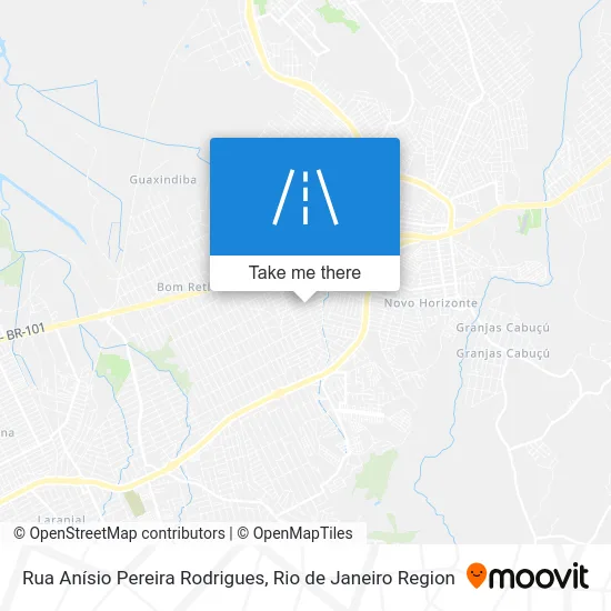 Rua Anísio Pereira Rodrigues map