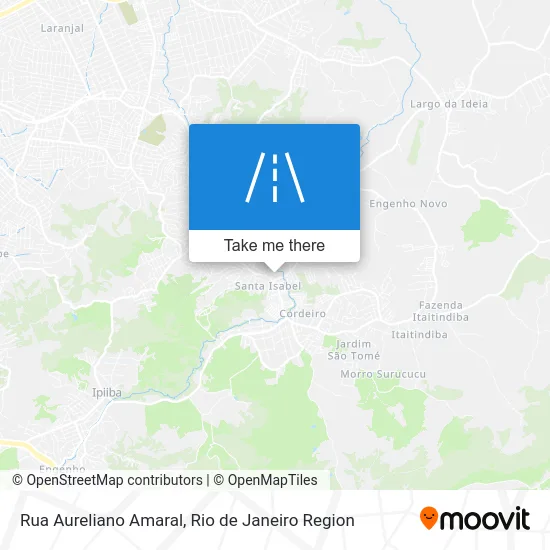 Rua Aureliano Amaral map