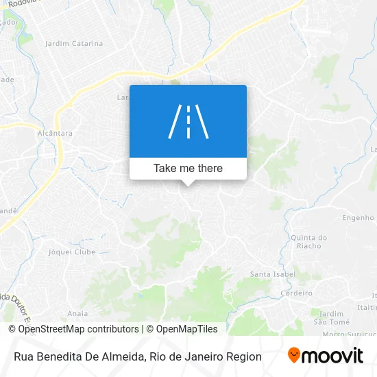Rua Benedita De Almeida map