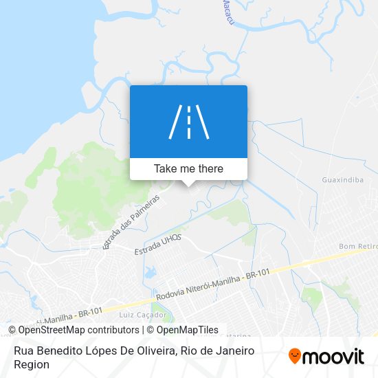 Rua Benedito Lópes De Oliveira map