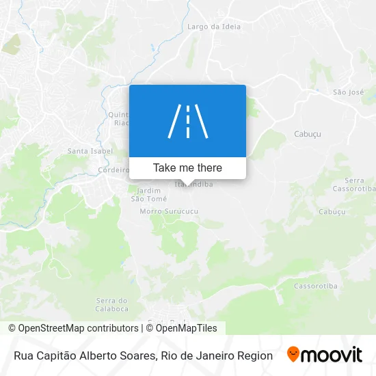 Rua Capitão Alberto Soares map